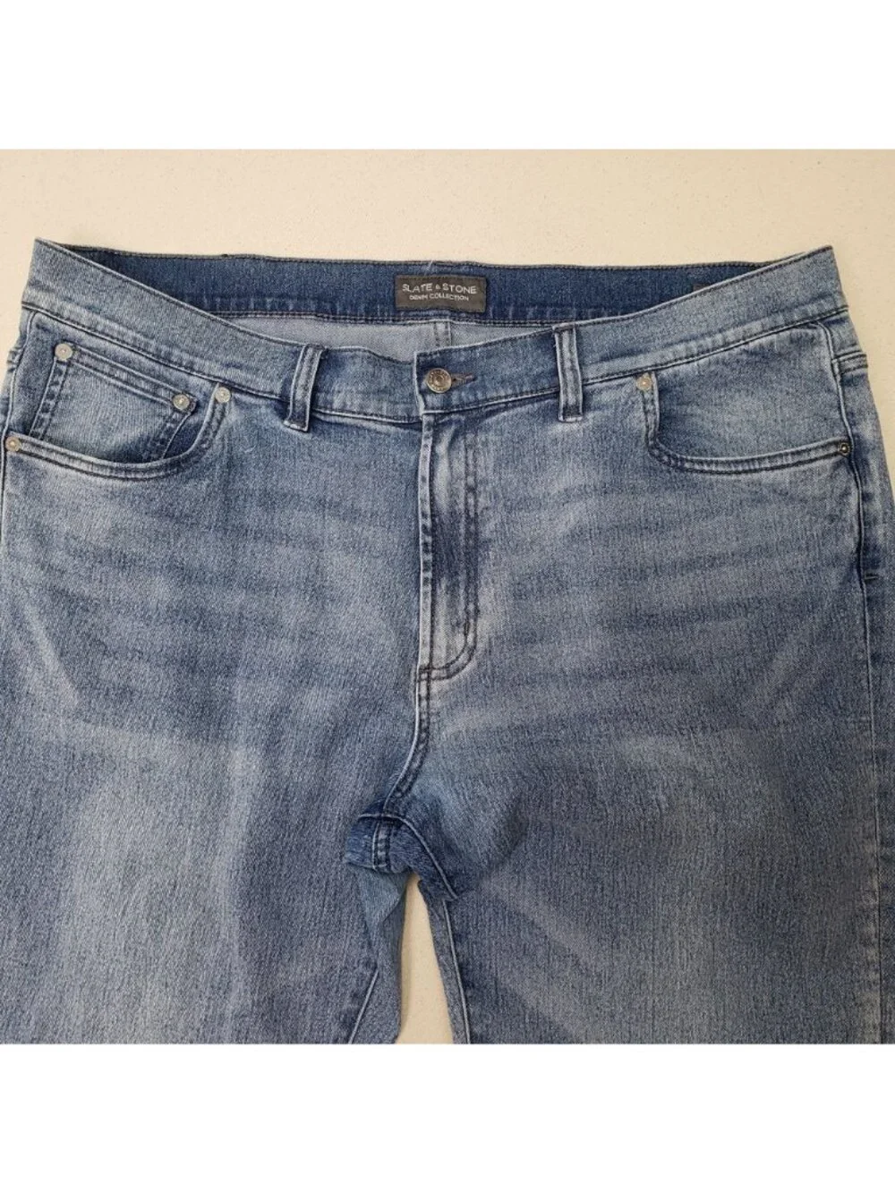 Slate & Stone Denim Collection Men's Sloan Standard Slim Jeans 38/32 EXCELLENT!!